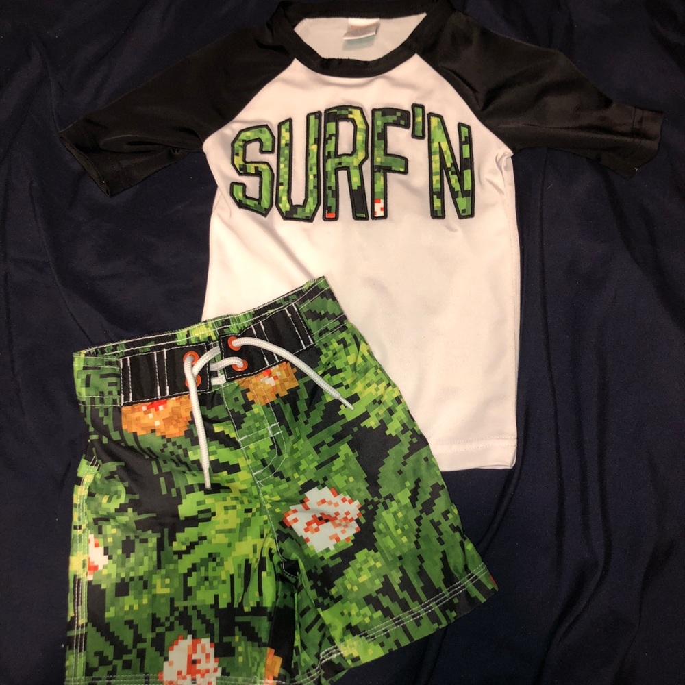 Gymboree bathing suit set